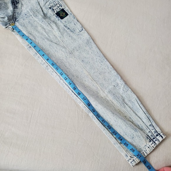 Deadstock Lee Acid High Waist Jeans kids 12 SLIM - Picture 7 of 11